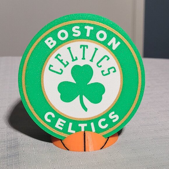 Boston Celtics Coaster Set - 3D Printed - (Set of 4) - Picture 1 of 4